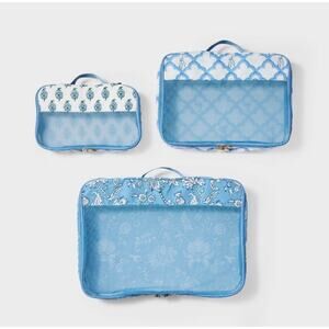 3pc Packing Cube Set Blue - Roller Rabbit x Target SOLD OUT